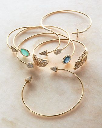 Beautiful, simple bracelets. But can you type with them on? #workgirlproblems
