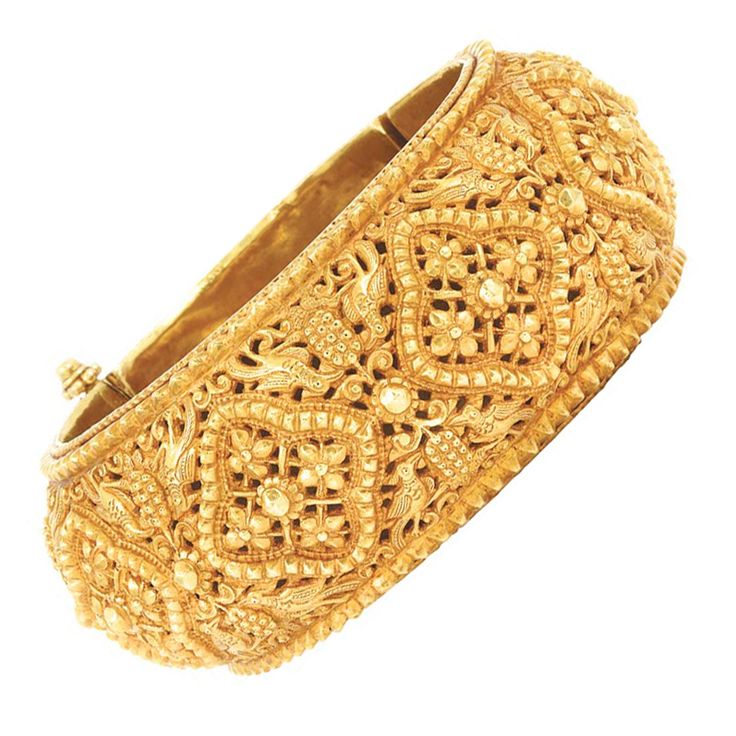 Indian gold bracelet.