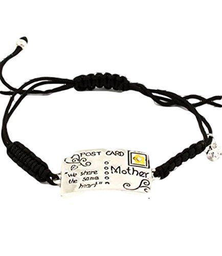 Mother Cinch Bracelet We Share The Same Heart BY Black Co... www.amazon.com/...