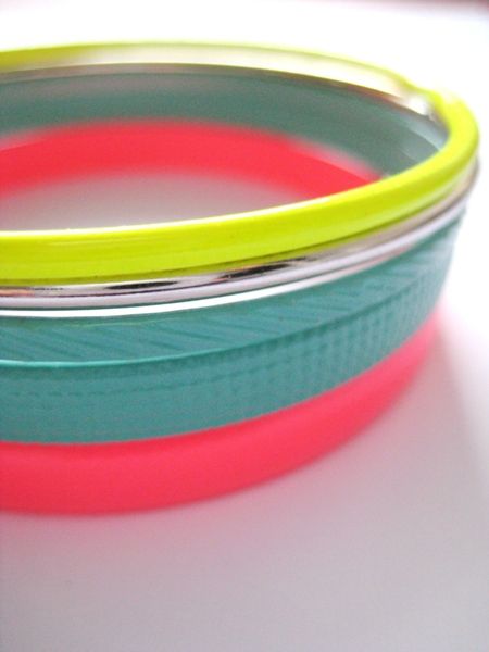 Neon bracelets