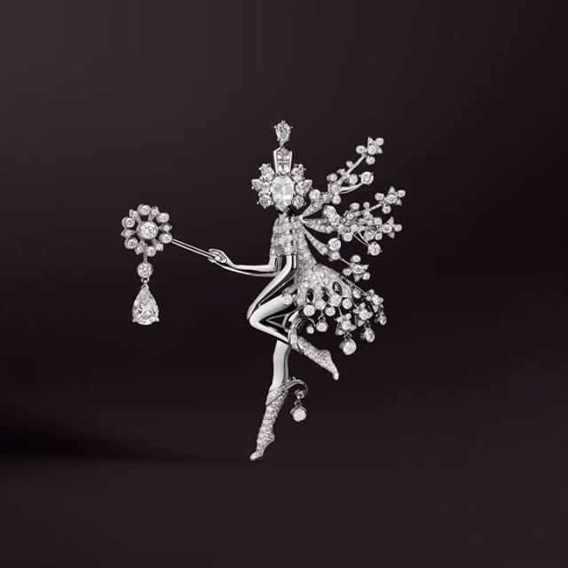Van Cleef & Arpels wishes you an enchanting and scintillating New Year, filled w...