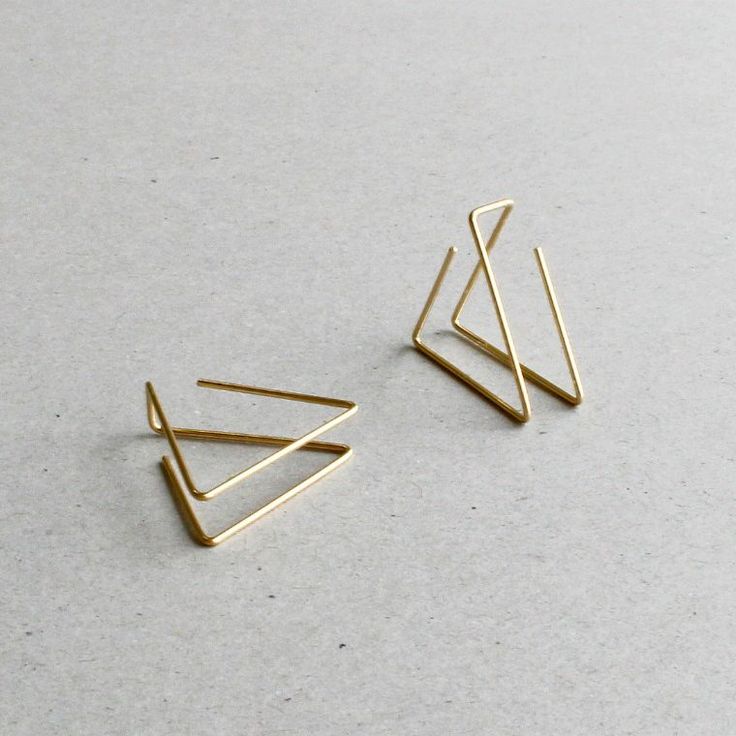 Architectural Pyramid Earrings – My Heavenly Atelier 5