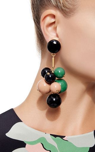 Beaded Drop Earrings by MARNI Now Available on Moda Operandi |♦F&I♦