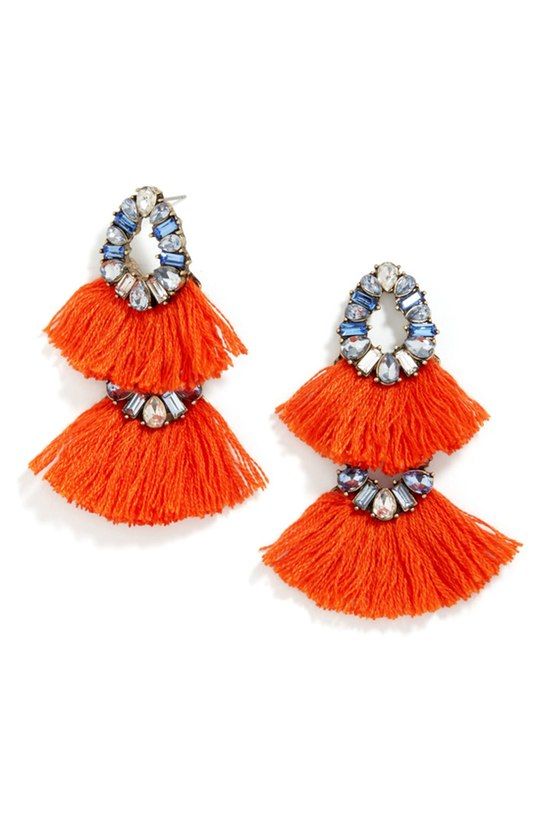 Orange earrings   |♦F&I♦