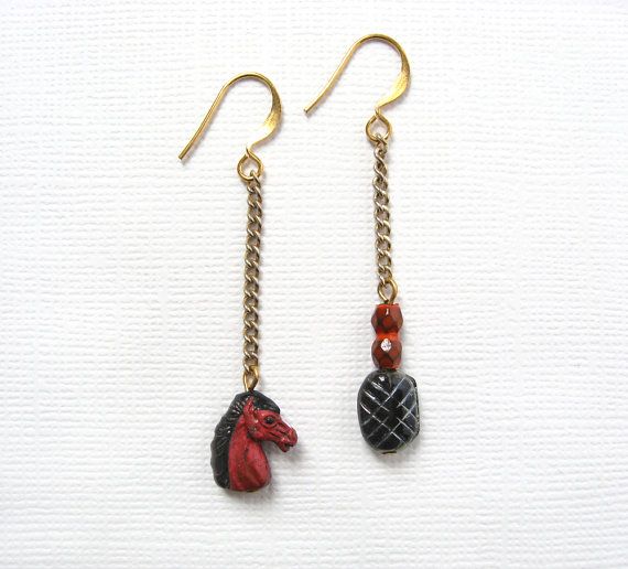 Your Move earrings by flockandhive - jewelry #FlockandHive #jewelry #modern #ear...