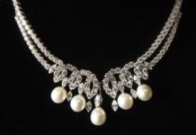 Necklace Collection : Called Princess Diana's Swan Lake Diamonds, this ...