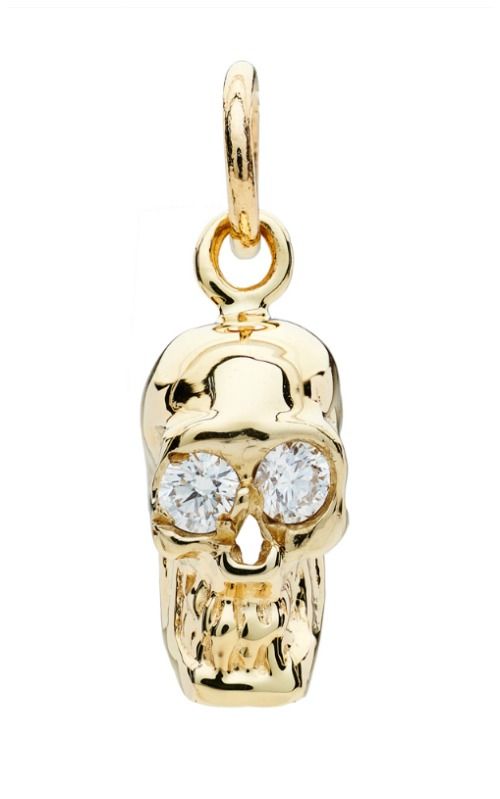 I love these Alexis Kletjian skulls! In yellow gold with diamonds.