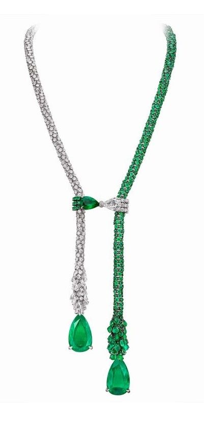 One-of-a-kind Boghossian Masterpieces necklace from the Ballet Oriental collecti...
