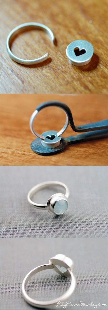 Aquamarine ring progression photos | LilyEmme Jewelry