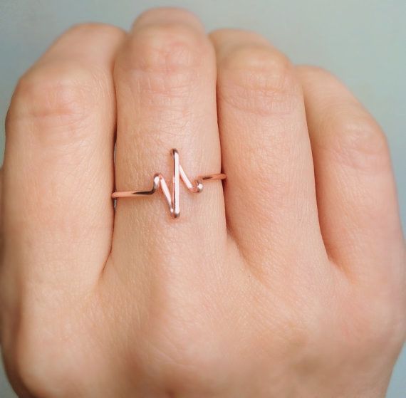 This dainty heart beat ring. | 17 Cheap And Cheerful Just Because Gifts