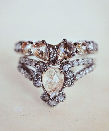 immortalia by maniamania. white gold v-shaped solitaire engagement ring with an ...