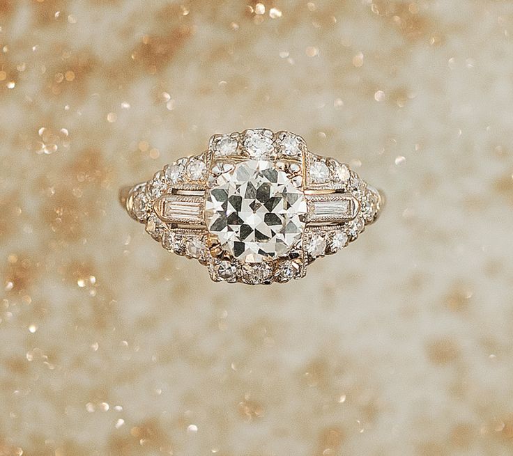 1920s engagement ring