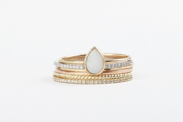 Catbird Stackable Rings