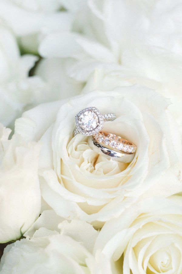 Circle-cut diamond ring: www.stylemepretty... Photography: Anna Delores - www.an...
