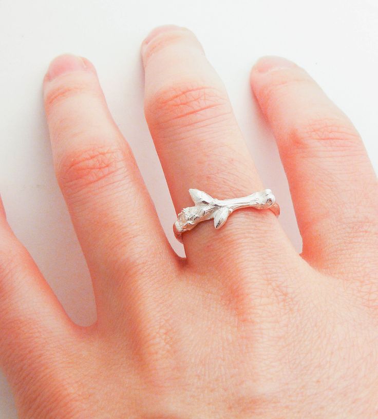 Silver Tree Ring by Blue Dot Jewelry on Scoutmob