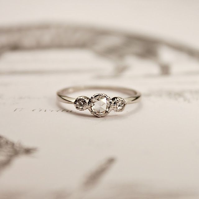 What a beautifully little simple ring!