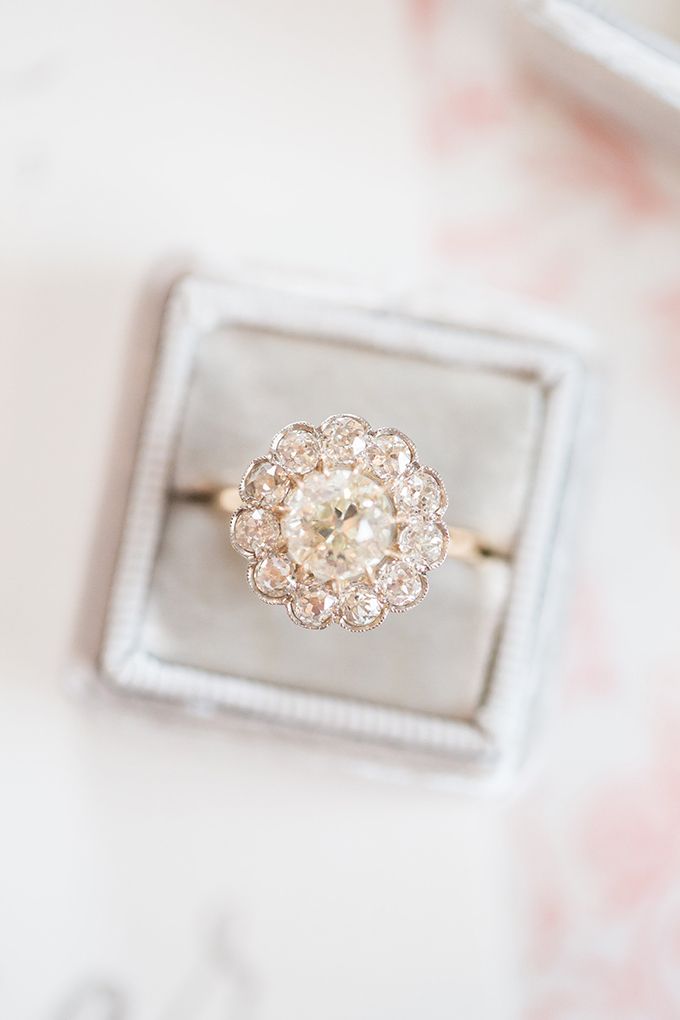 vintage engagement ring | Amber Hatley Photography | Glamour & Grace
