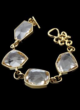 H.Stern Diane von Furstenberg Rock Crystal Bracelet in 18K yellow gold at London...