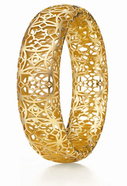 Paloma Picasso’s Marrakesh Collection for Tiffany & Co. - 18k yellow gold cuff...