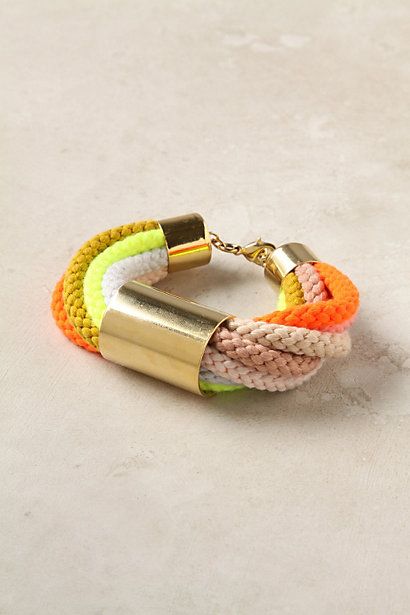 Corded Neon Bracelet