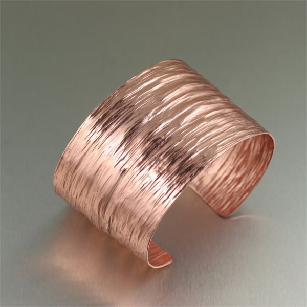 It's amazing what a difference the addition of this copper cuff bracelet mak...