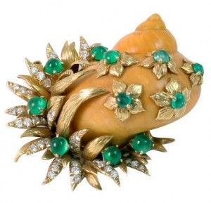 Bellas joyas en forma de caracol.http:/...