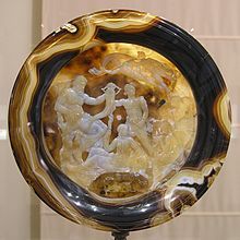 The Farnese Cup (Tazza Farnese) is a 2nd-century BC cameo cup of Hellenistic Egy...
