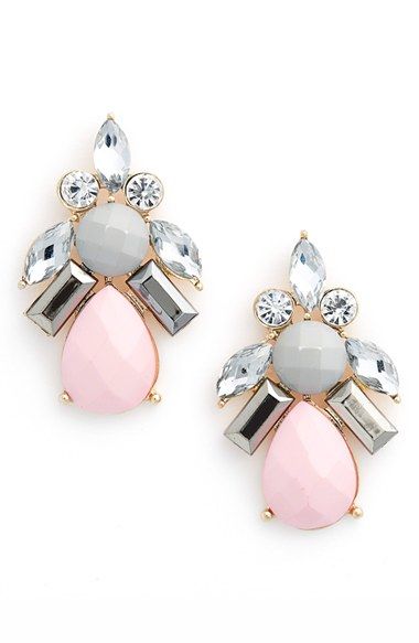 BP. Jeweled Drop Earrings available at #Nordstrom | ♦F&I♦