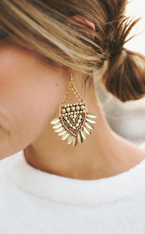 I have a pixi hair cut so earrings are some of my favorite ways to make an outfi...