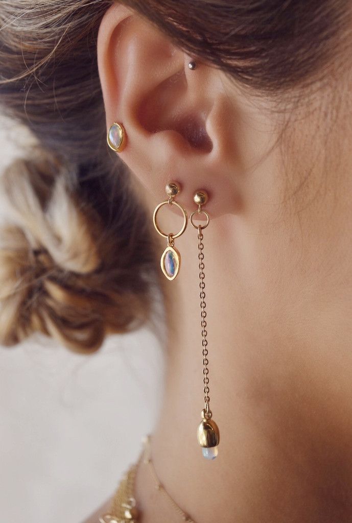 More and More Pin: Earrings