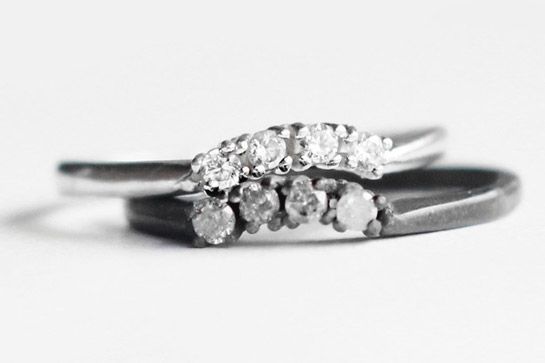 40 AWESOME Wedding Bands To Fit Your Style #refinery29 www.refinery29.co...  The...