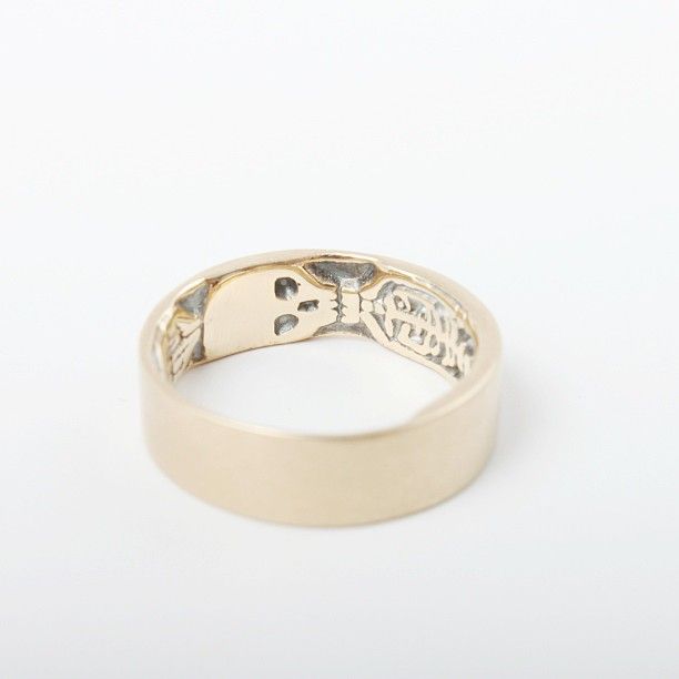 Bittersweets Skeleton Band Memento Mori Ring, available at www.catbirdnyc.com…