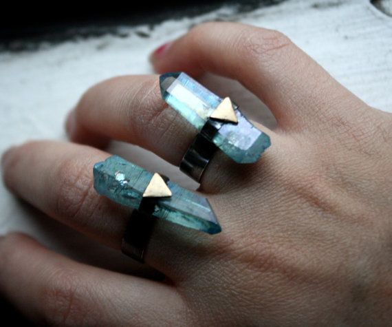 Crystal rings