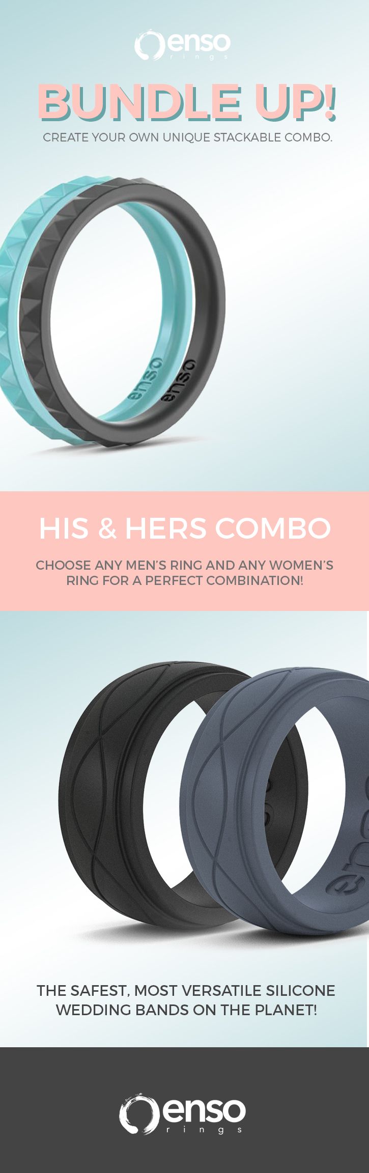 Featuring the first, in a his and hers collection, Enso has found a stylish solu...