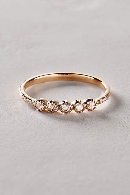 Rosecut Diamond Ring in 14k Gold - anthropologie.com #anthropologie #AnthroFave