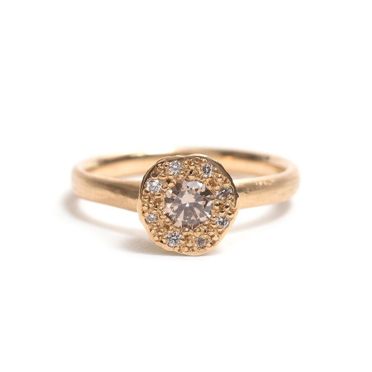 Unique engagement rings by Australian jewelers / Karla Way handcrafted engagemen...