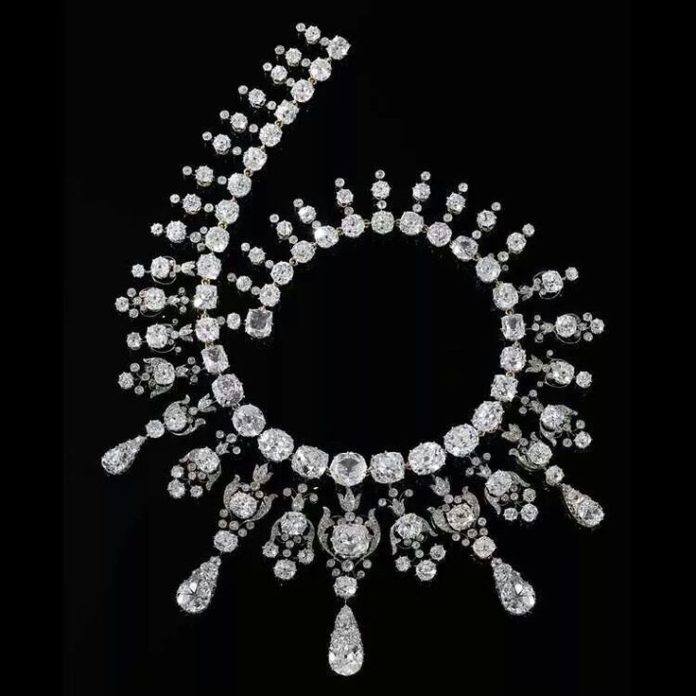 Necklace Collection : “A diamond necklace circa 1900 formally in the ...