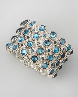 Blue Silver bracelet