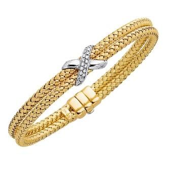JP: Gold & Diamonds Bracelet