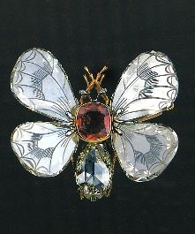 Thomas Heneage & Co Limited, London ~   Boucheron engraved diamond and ruby bee ...