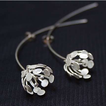 Dandelion Earrings by blissiful