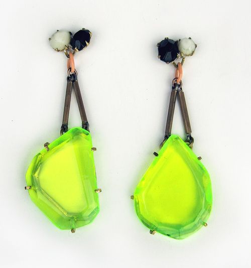 Nikki Couppee-emerald glow earrings