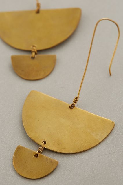 Statement earrings that go with everything (and they're fair trade from Keny...