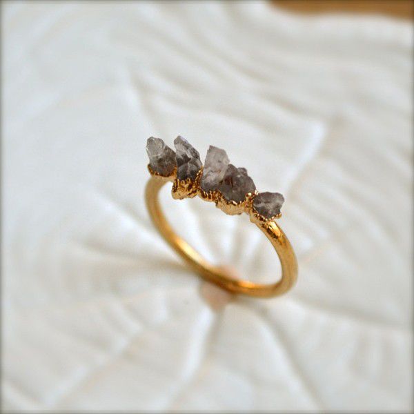 Amethyst Spike Ring / by illuminancejewelry