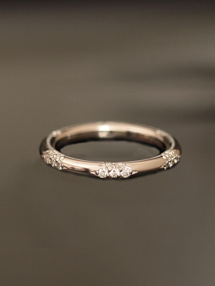 Diamond Wedding Band - I love mine, but this one is really beautiful! Would make...