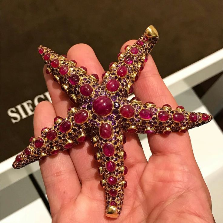 Amazing starfish #brooch by #ReneBoivin circa 1936 zach siegelson @tefaf_art_fai...