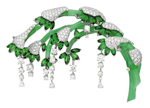 Van Cleef & Apels Oriental Garden....emeralds, diamonds and jade