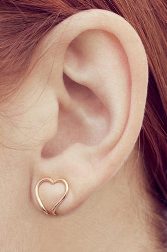 adorable heart-shaped clip ons