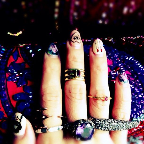 #nail #art #jewelry