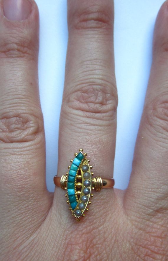 ring - Victorian Turquoise